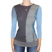 Y2K COP COPINE Graphic Mesh Long Sleeve Top (M)