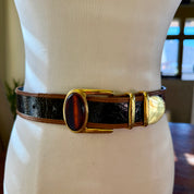 Italian Escada leather belt