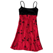 579 mini velour babydoll dress (XS)