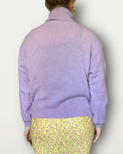 Vintage Soft Purple Knit Sweater (M/L)