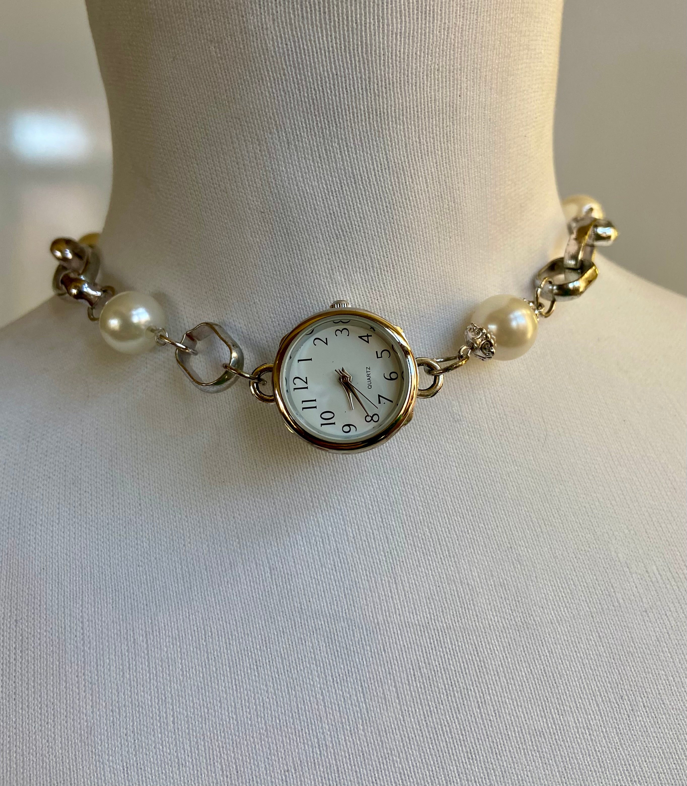 2 in 1 watch choker