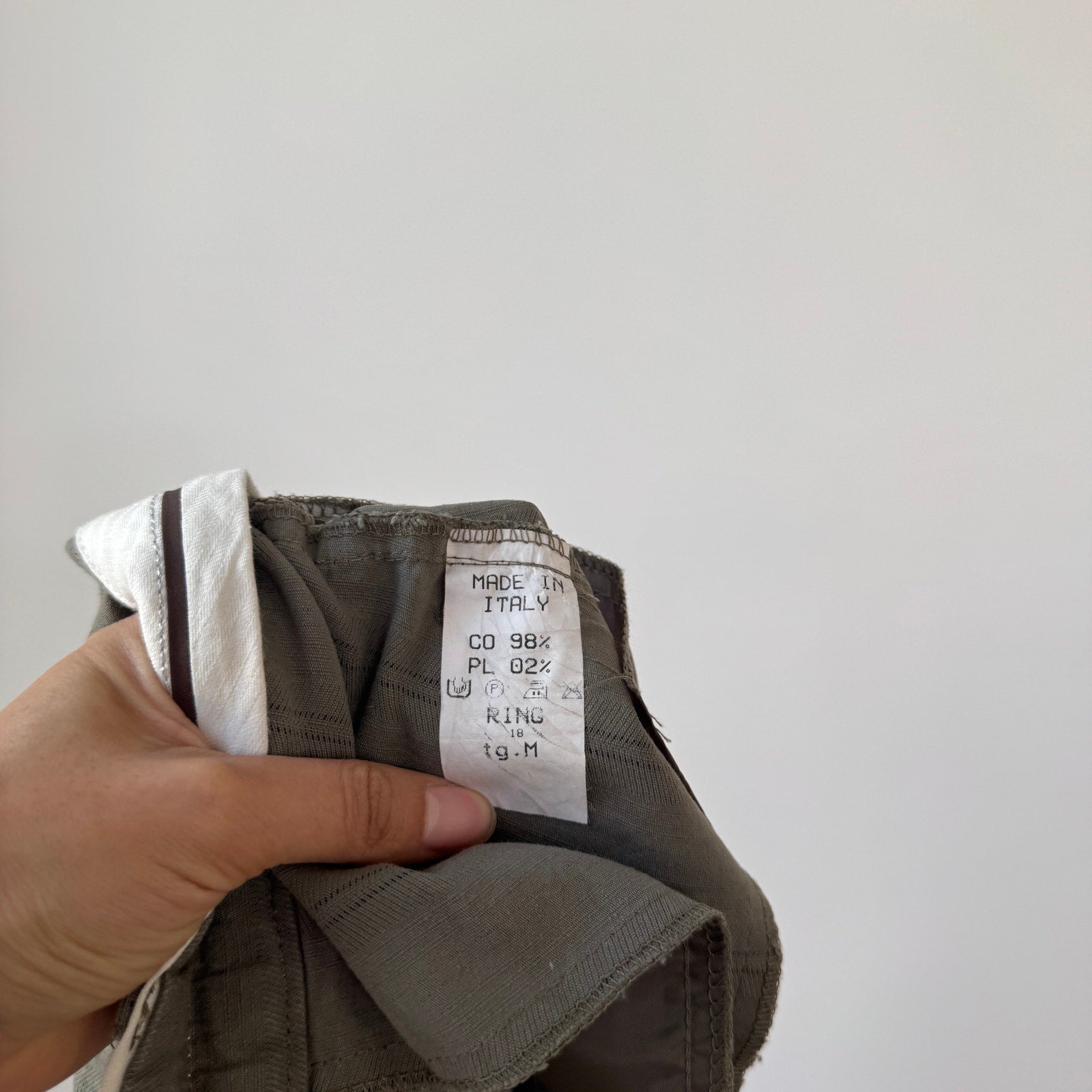 Vintage Italian Pleated Mini Skirt (S)