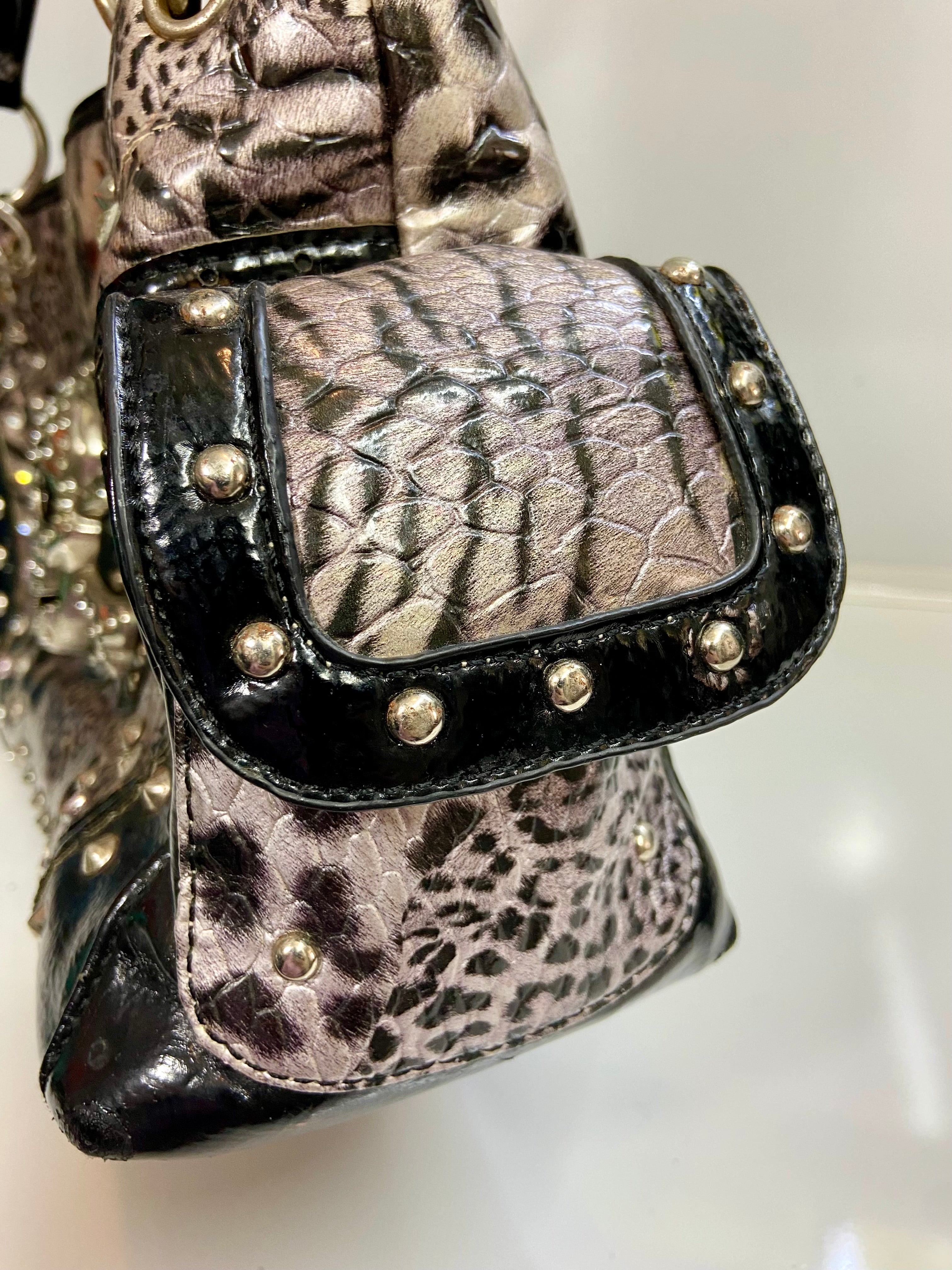 Studded Pirate Skull Purse