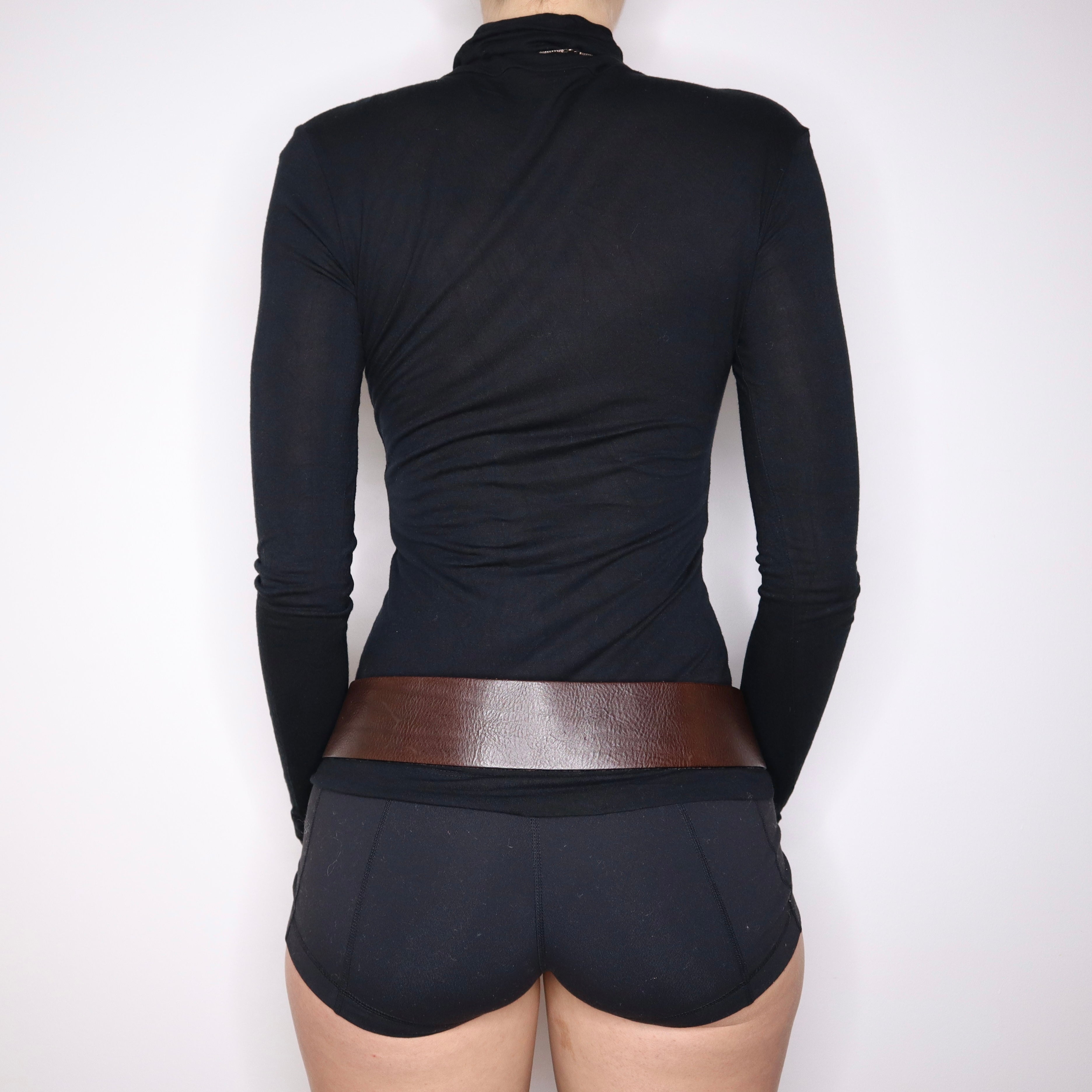 Y2K MISS SIXTY Black Turtleneck (S)