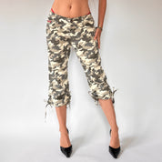 Y2K Camo Capris (M)