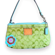 Y2K Reworked Crochet Blossom Coach Bag