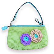 Y2K Reworked Crochet Blossom Coach Bag