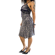 True Vintage Italian Floral Midi Dress (S)