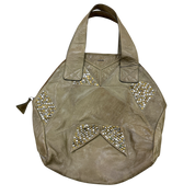 Vintage 2000s 90s Diesel Studded Leather Shoulder Bag