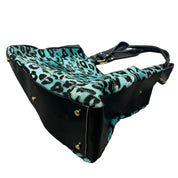 Leather Cheetah Print Purse