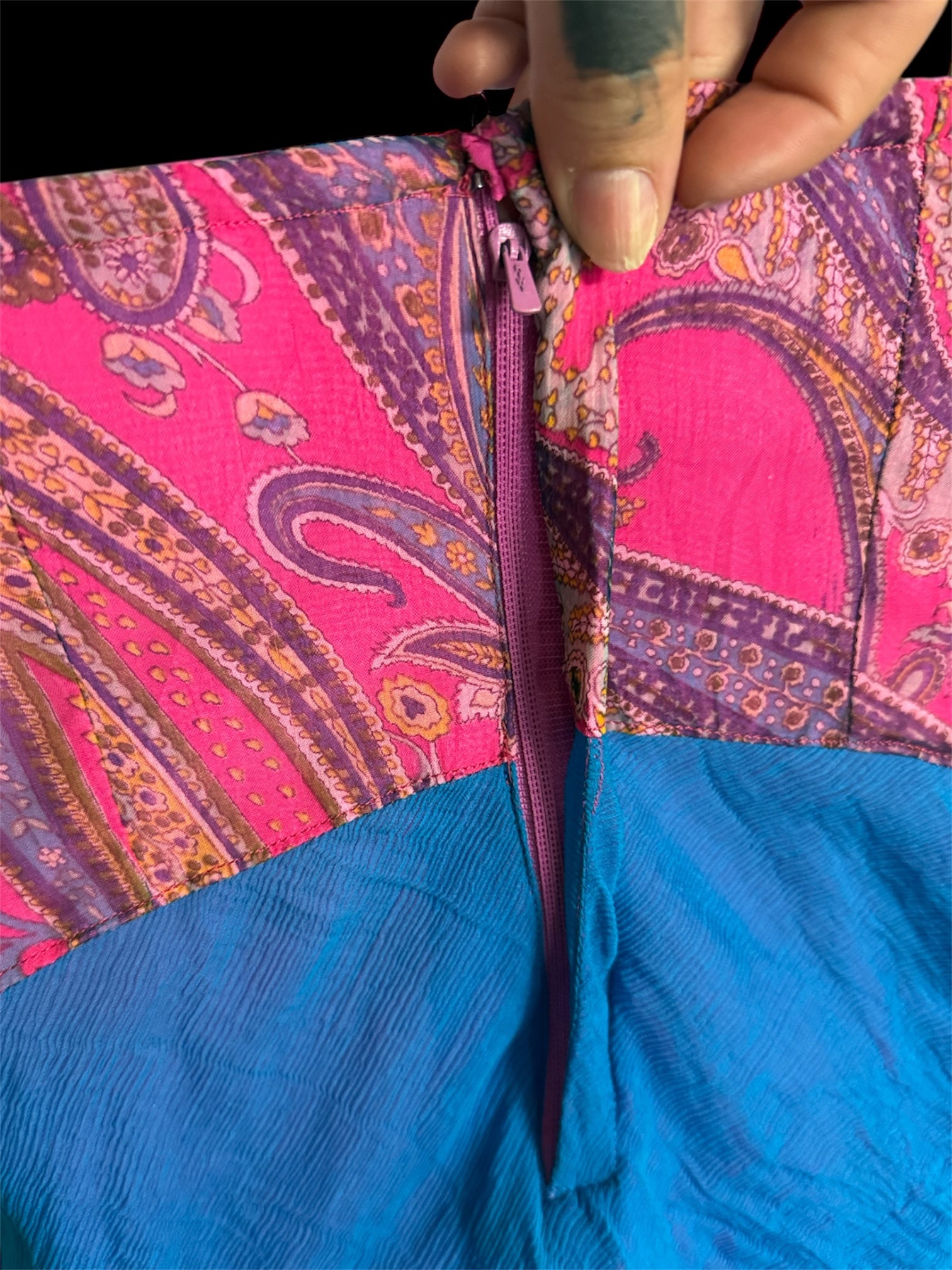 Beaded indie fairy cami top (XS)