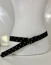 Skull ☠️ fabric belt