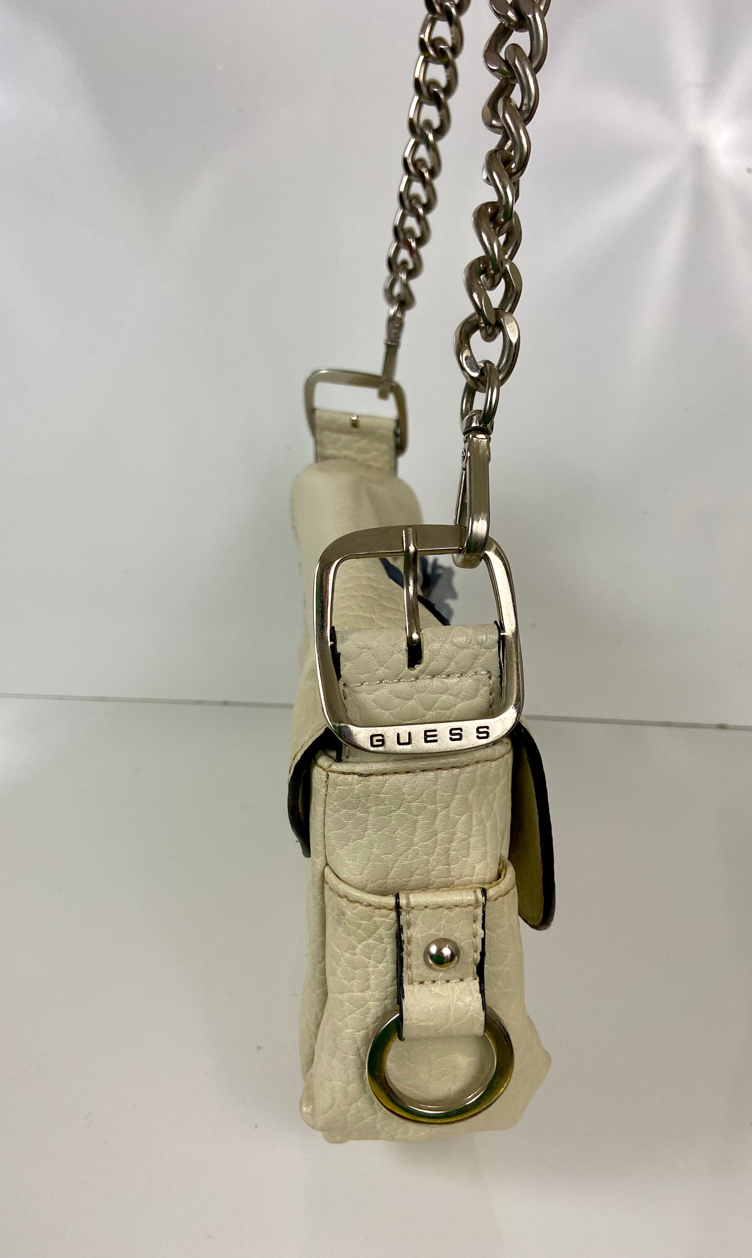 Reworked Vintage Y2k
Guess Studded Shoulder Bag with butterfly 🦋