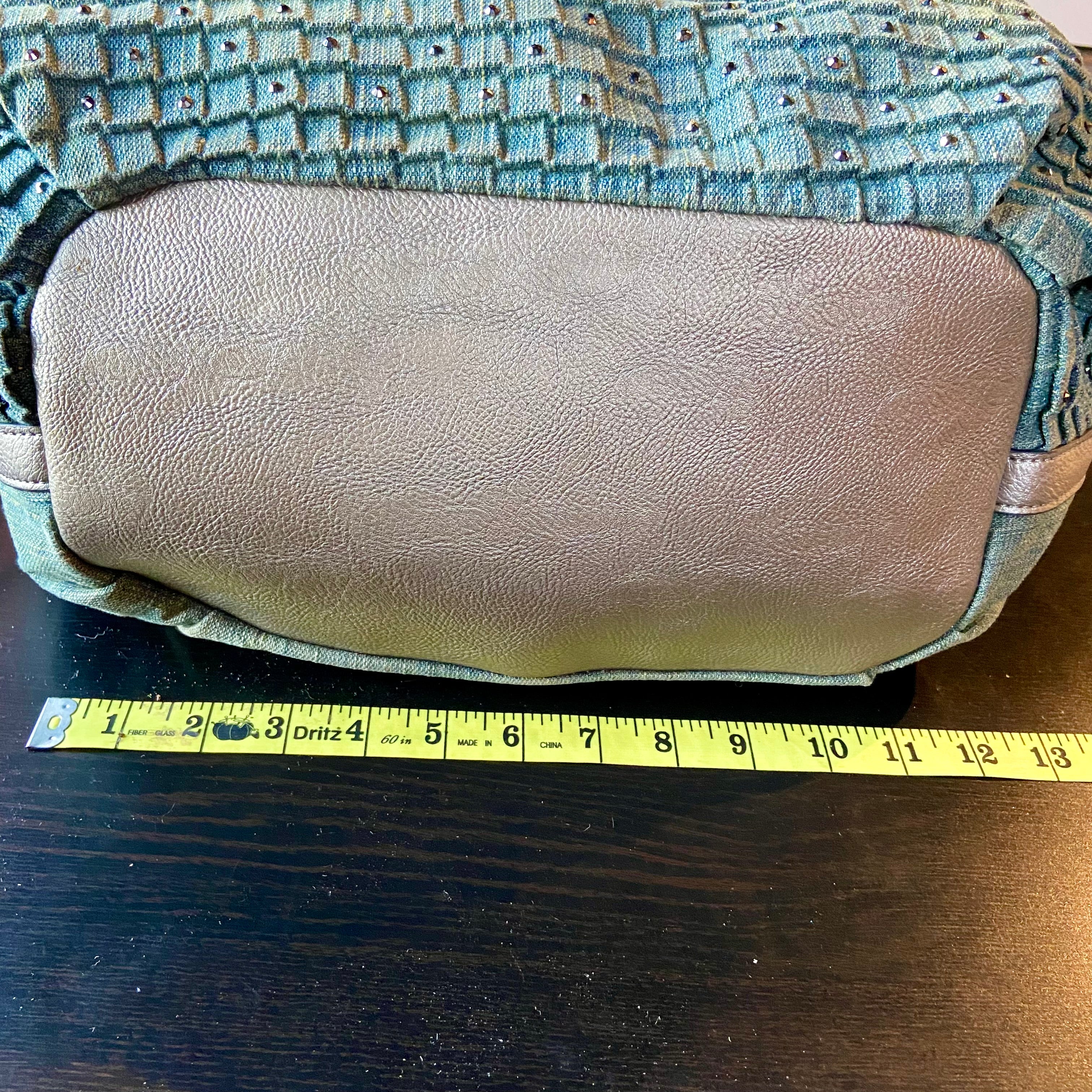Y2K Denim Bling Bag