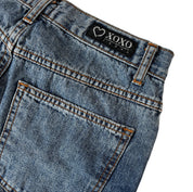Y2K Denim Maxi Skirt (XS)