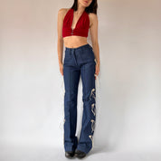 70s Americana Jeans (XS)