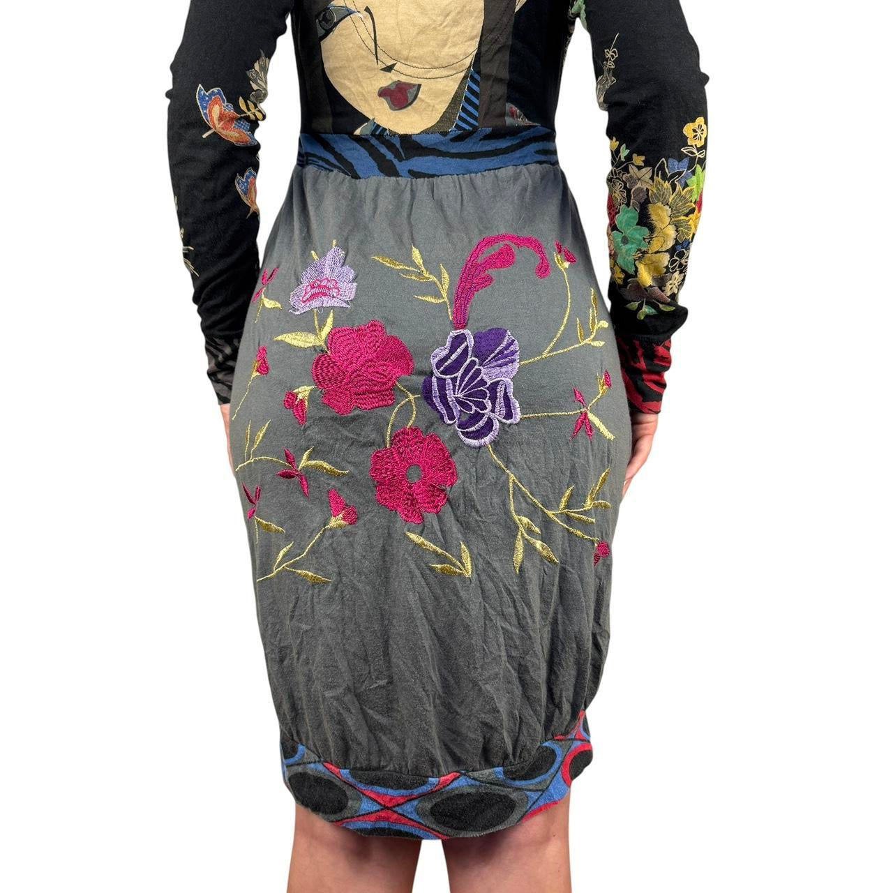 Desigual Geisha Graphic Dress (XS)