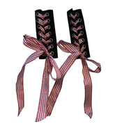 Leather Pigtail Hair Wraps