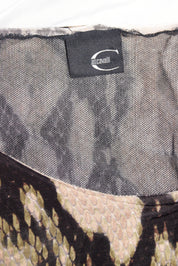 Cavalli Python Mini Dress (S)
