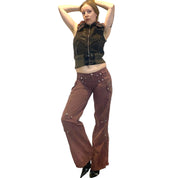 Vintage D&G Ruched Cargo Trousers (S)