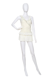 Vanilla Ribbon Micro Skirt (XS-L)