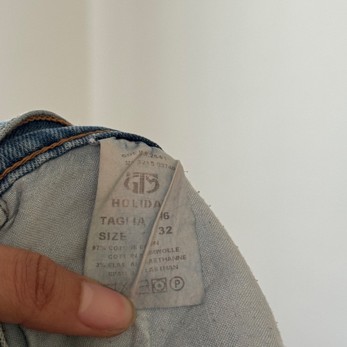 Vintage Italian Light Wash Flare Jeans (S)