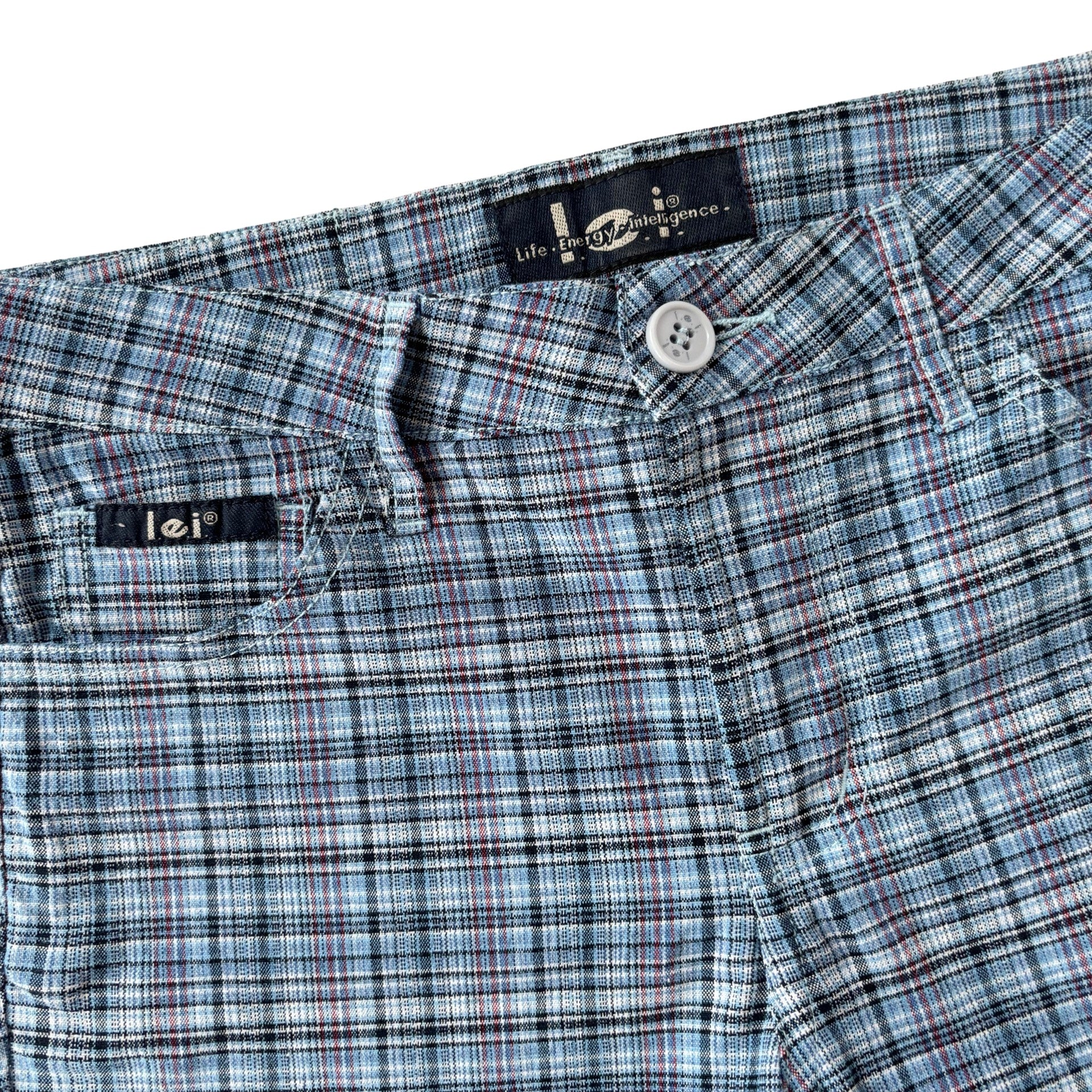 2000s Plaid Capris (XS/S)