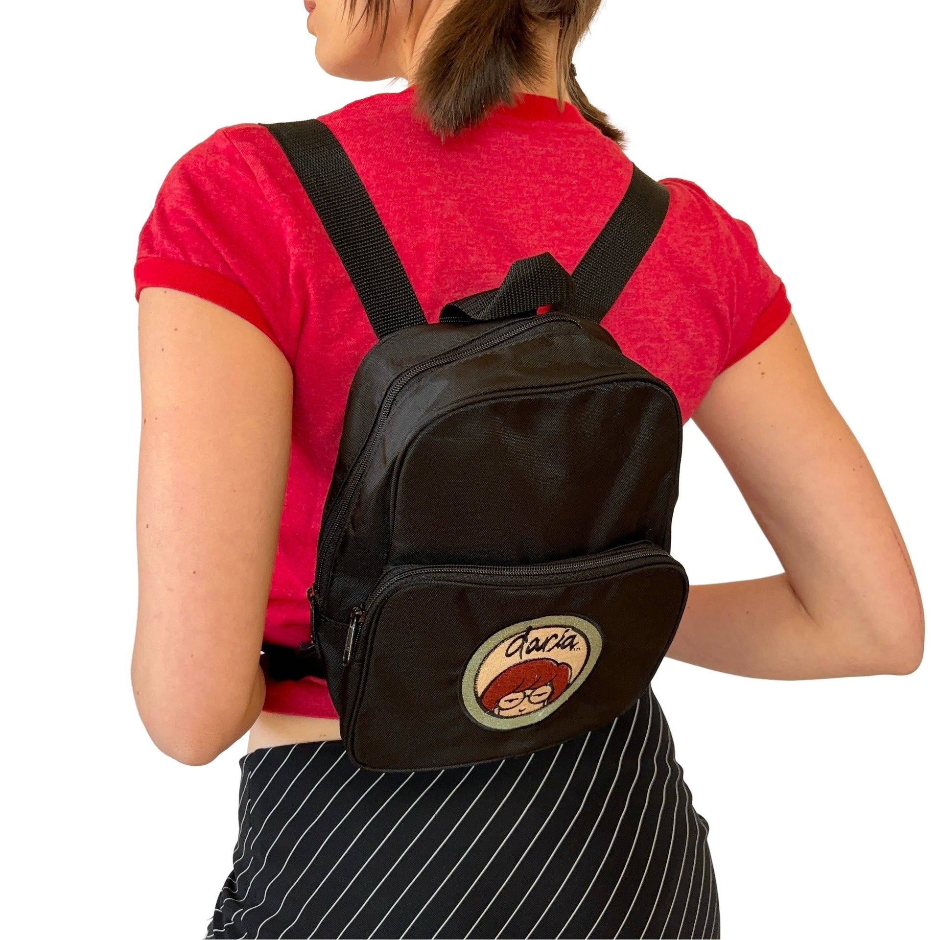 90s Daria Mini Backpack – Holy Thrift 90s Daria Mini Backpack – Holy Thrift