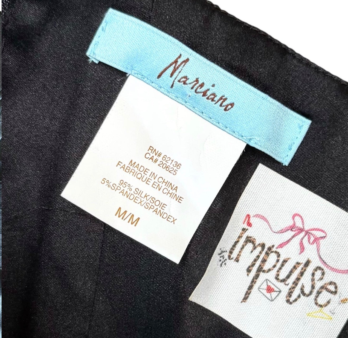 Marciano Silk Beaded Corset (M)