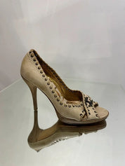 Vintage Just Cavalli Leather Stiletto Pumps (UK 5 US 7 EU 38)