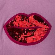 Moschino Jeans Sequin Lips Tank (XS/S)