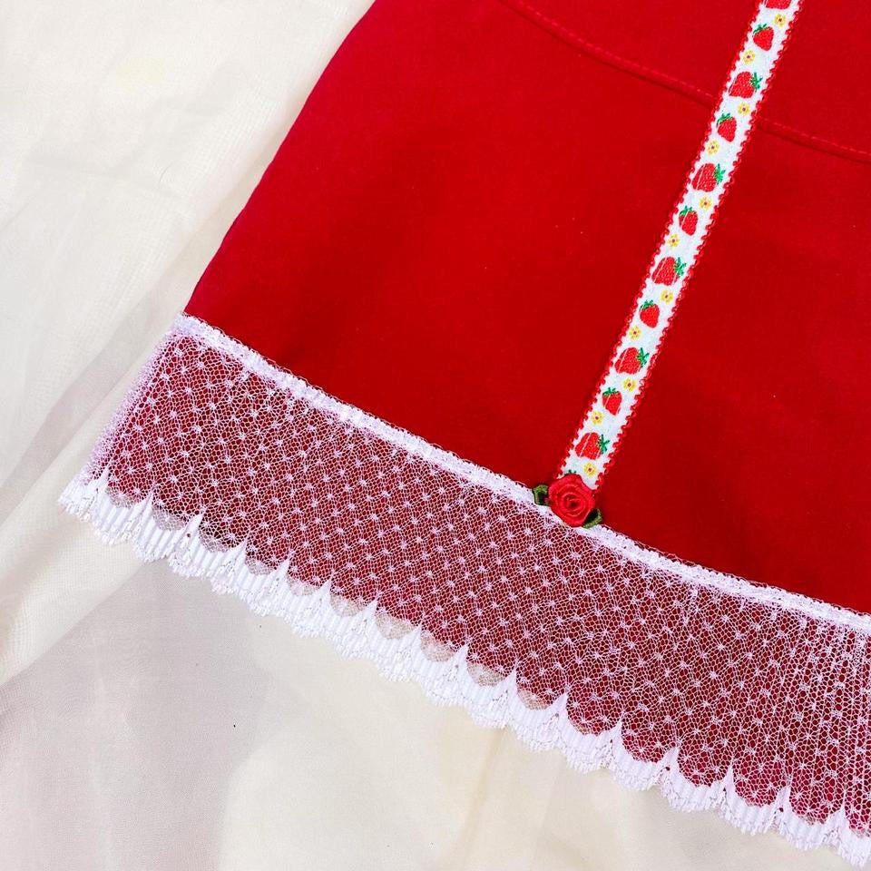 The Strawberry Shortcake Skirt (XS)