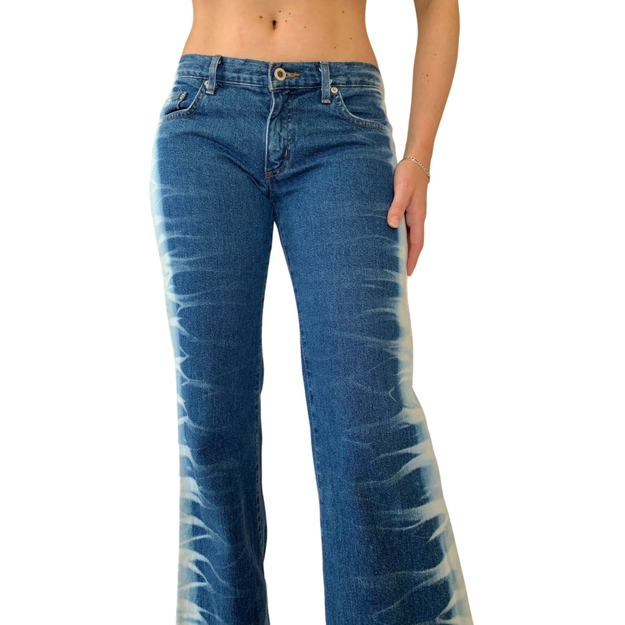2000s Bleached Jeans (S)