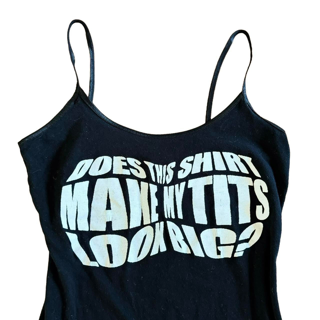 Y2K Cheeky Slogan Cami (L)