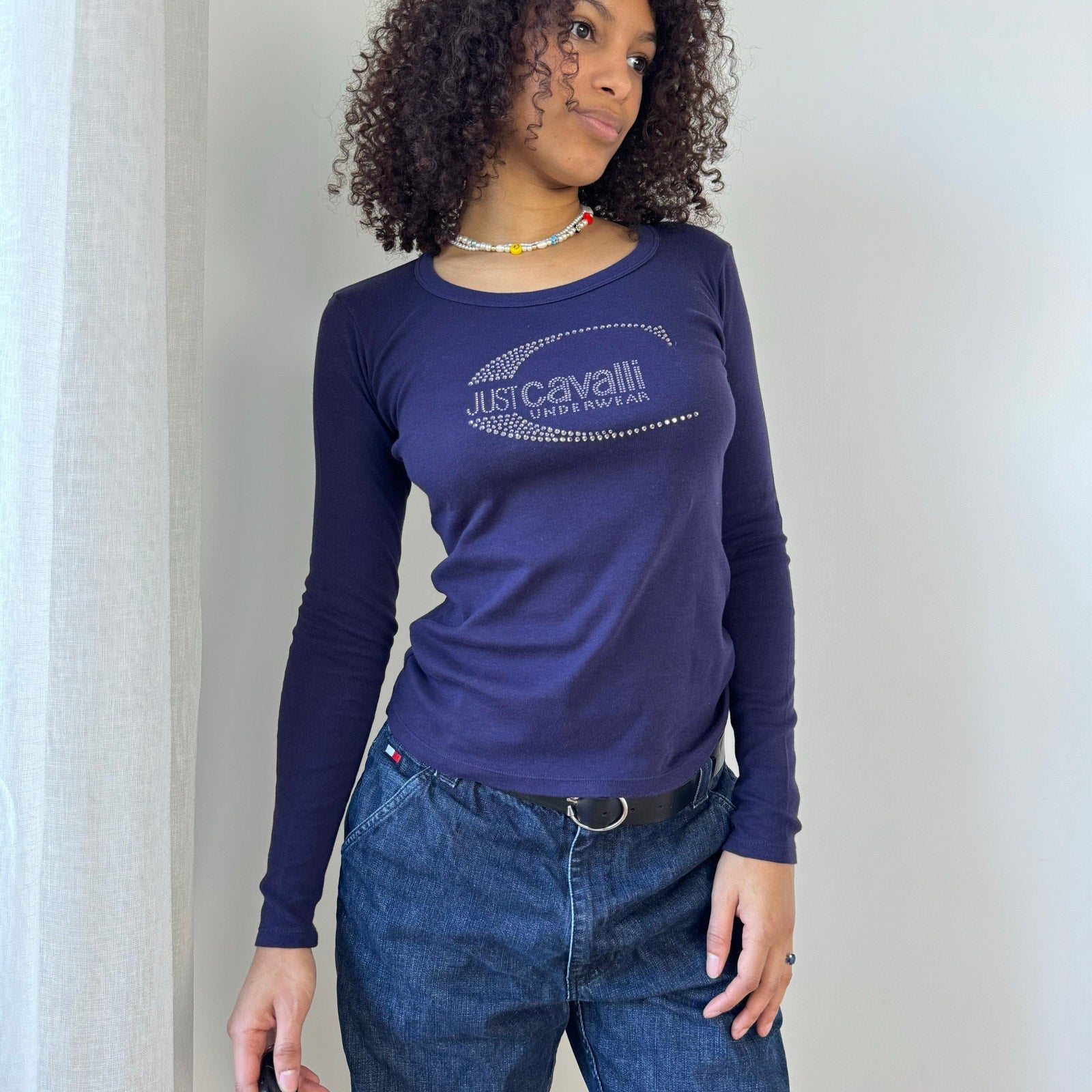 Vintage Just Cavalli Top (S/M)