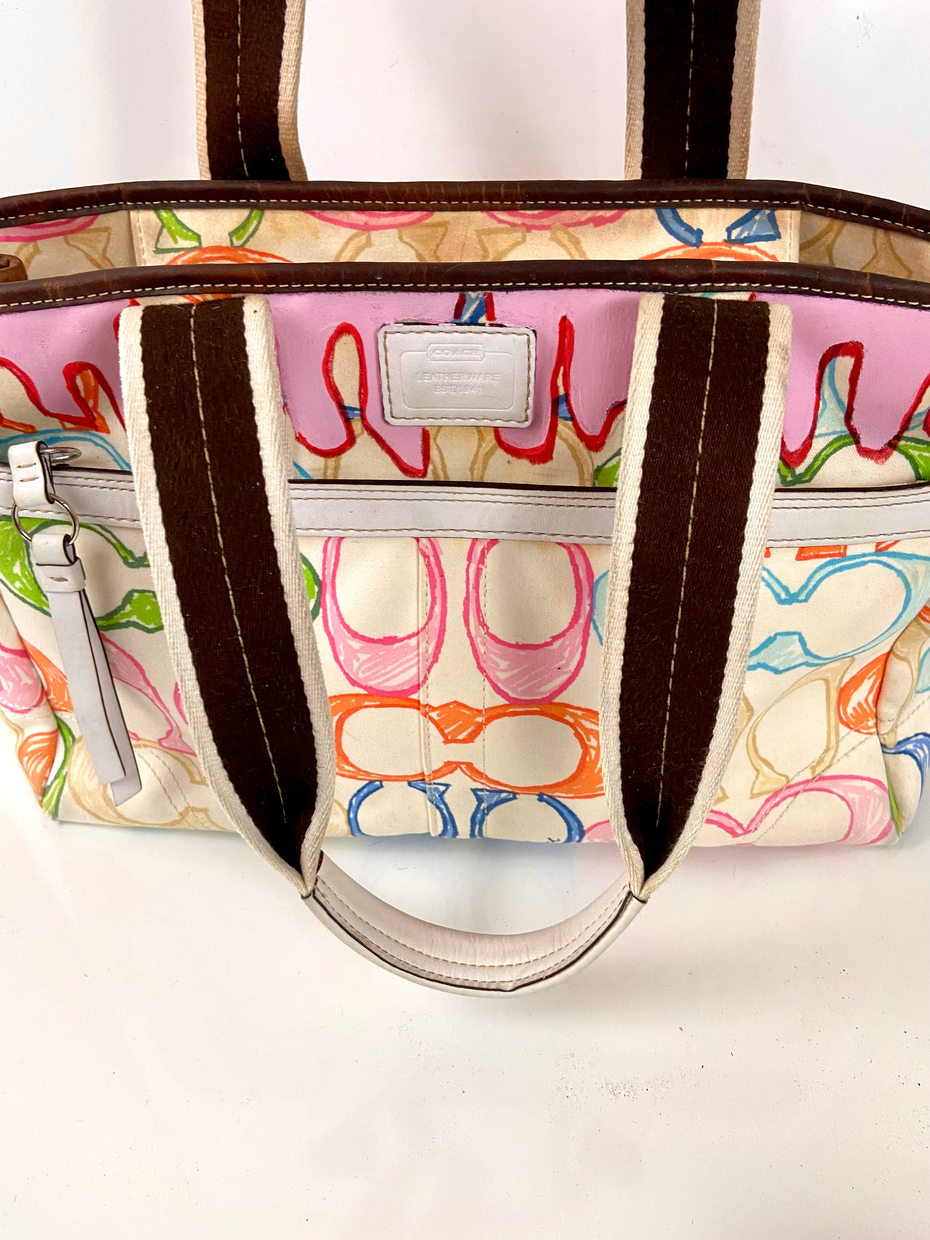 Reworked coach bag