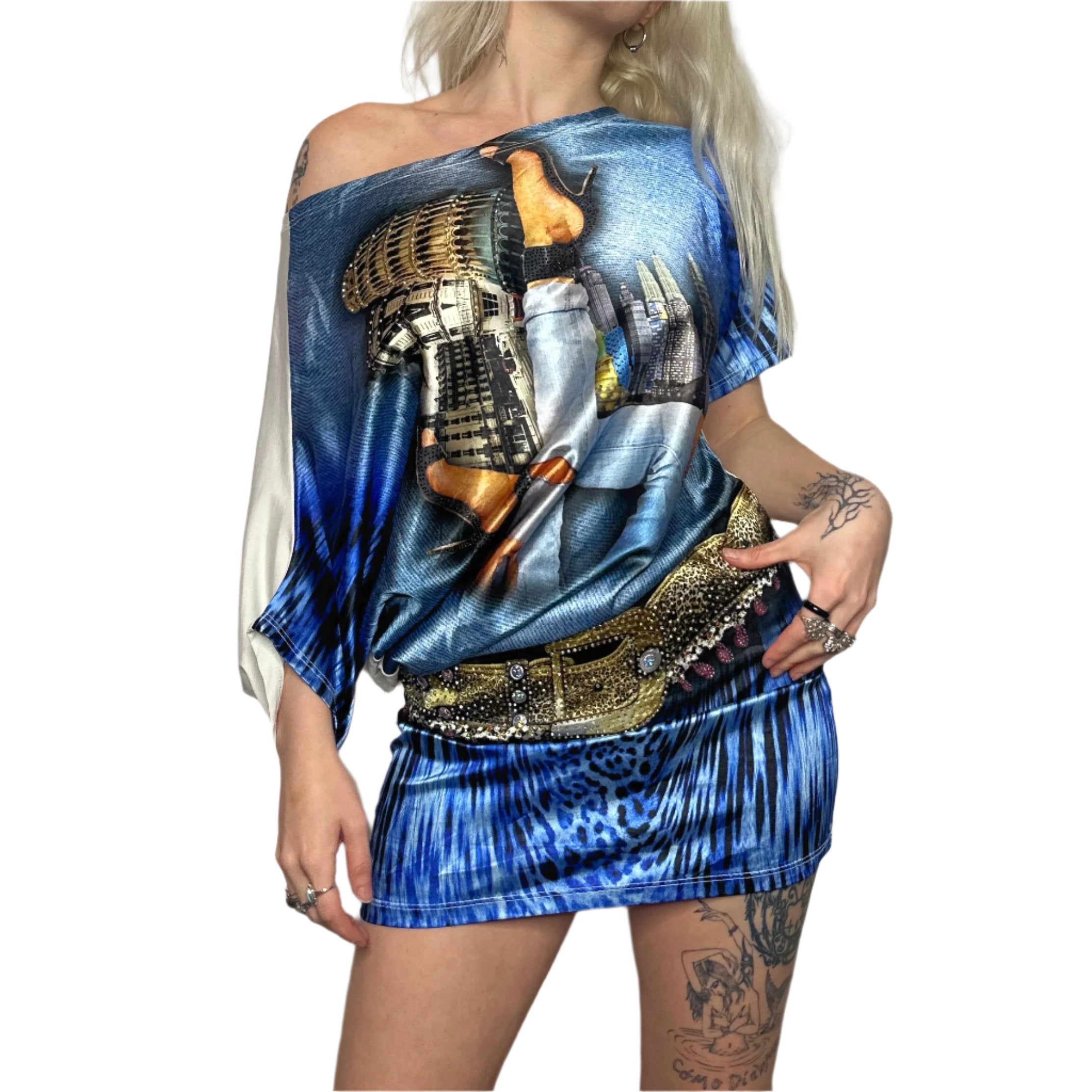 Asymmetrical City Girl Minidress (S)