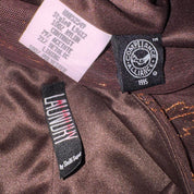 90s Embroidered Mesh Mini Dress (S)