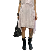 Vintage AllSaints Asymmetrical Tie Front Summer Dress (S/M)