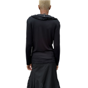 Vintage Gothic Whimsygoth Zip Up Longsleeve (M)