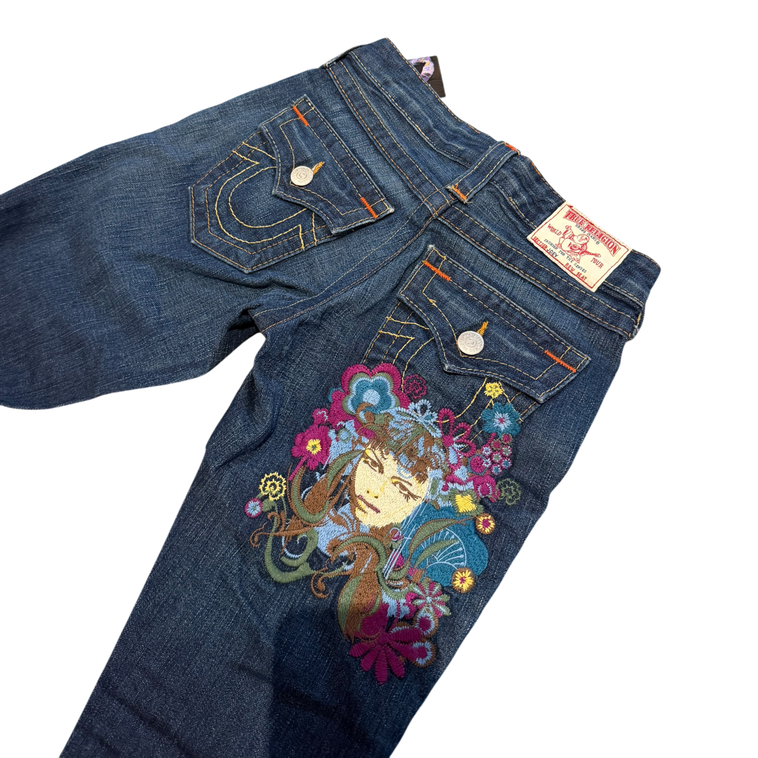 True Religion Embroidered Flares (XS)