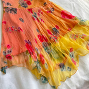 Derhy Floral Sunset Dress (M)