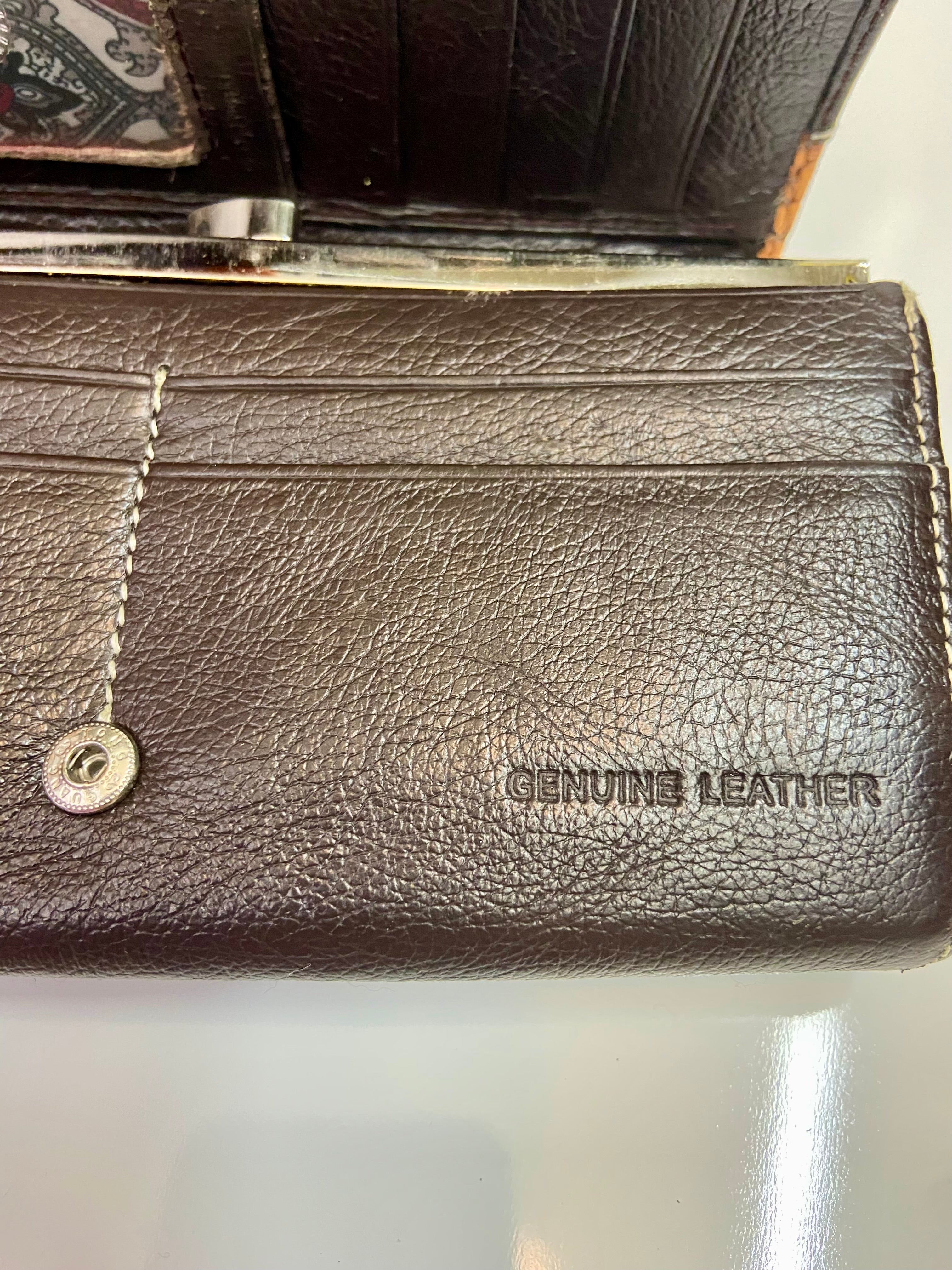 Bingham Western Purse & wallet Brown
Clear Studs