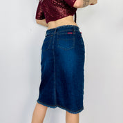 Zana Di Denim Midi Skirt (S)