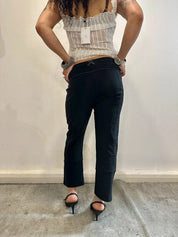 Vintage Parisian Black Capri Pants (US 6/8)