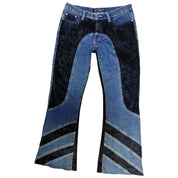 Y2K wide leg flare jeans (L)