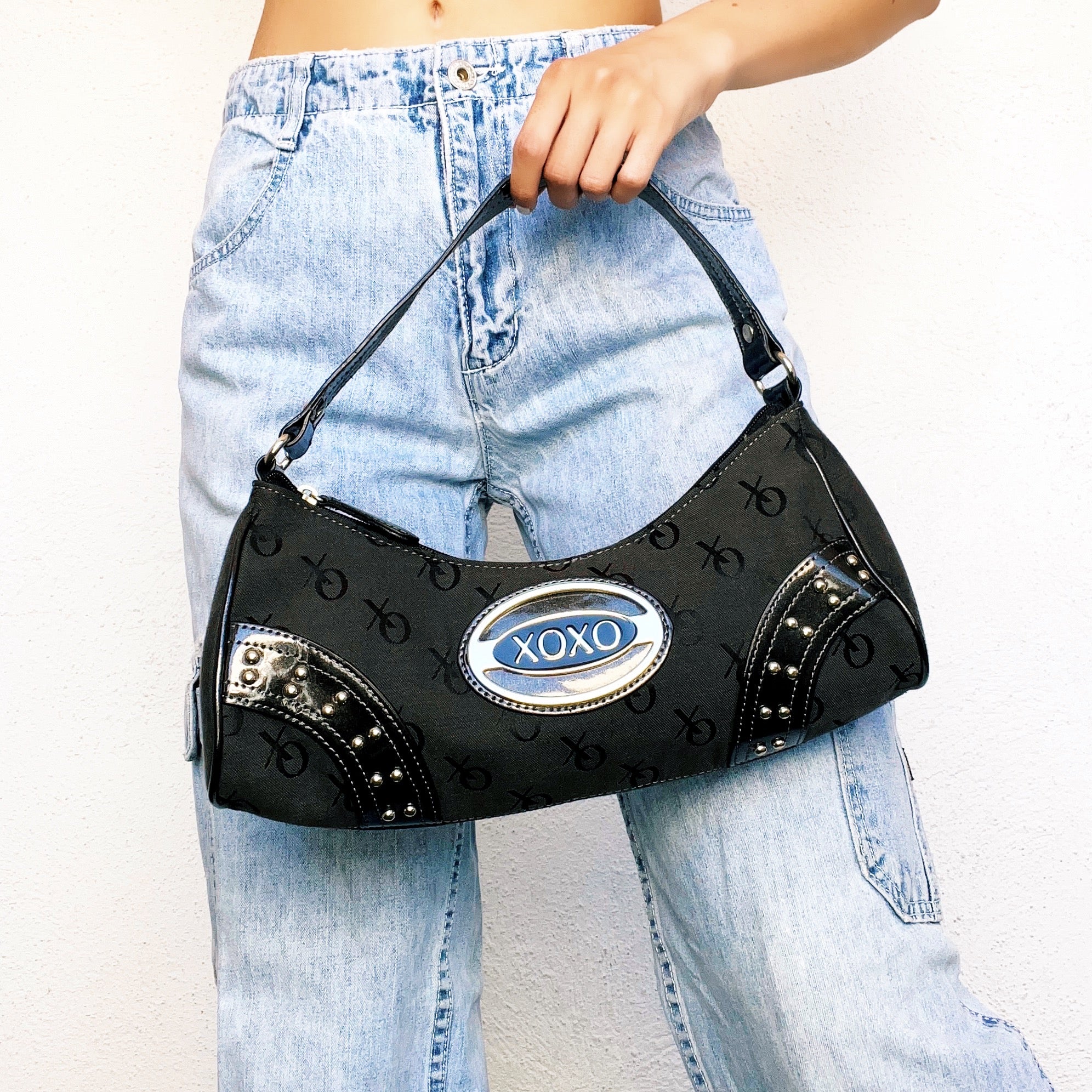 Black XOXO Purse