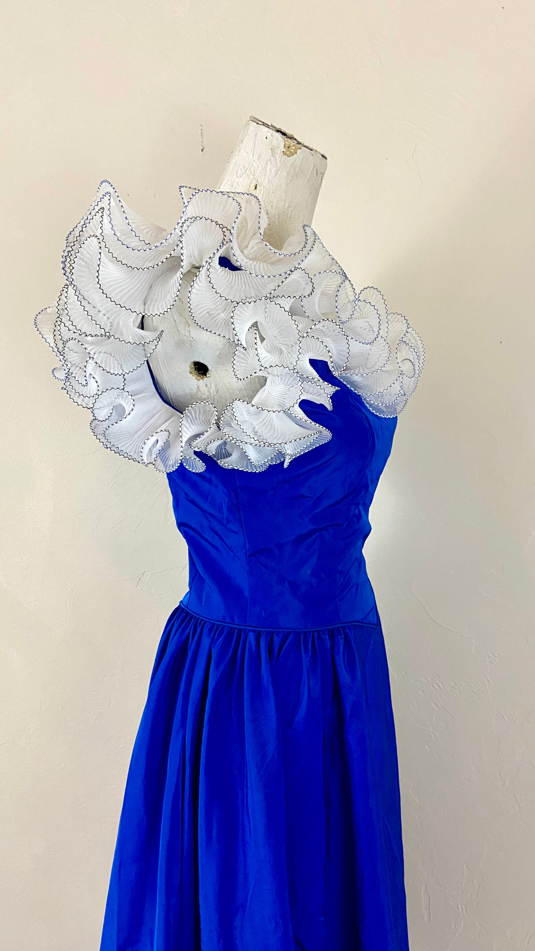 Blue dress