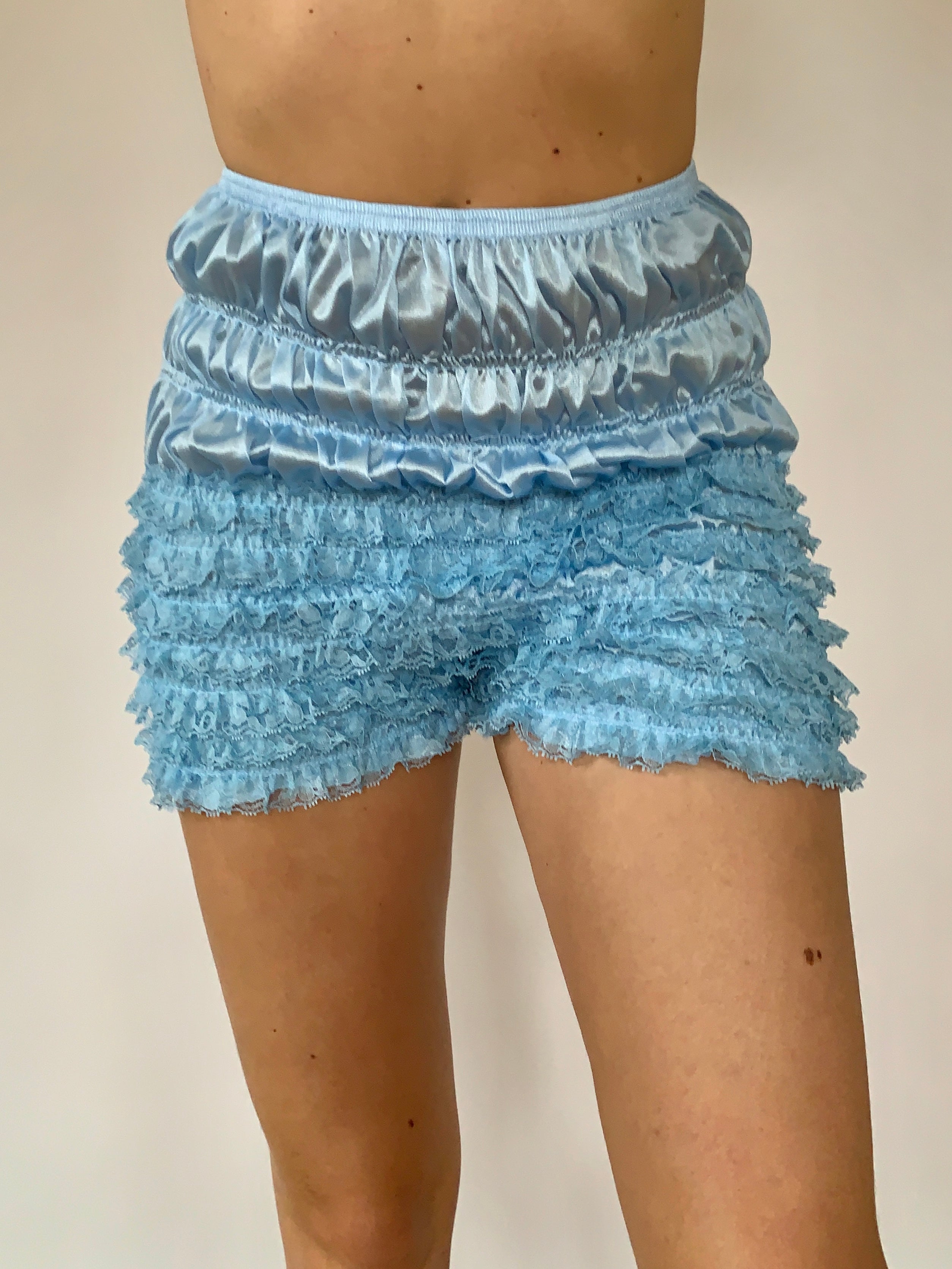 Vintage Ruffle Bloomers - Medium