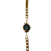 Aquamarine Gold Watch Choker